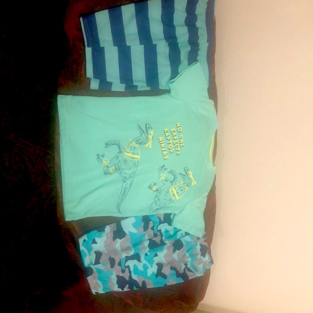 Unisex Two shorts and a top